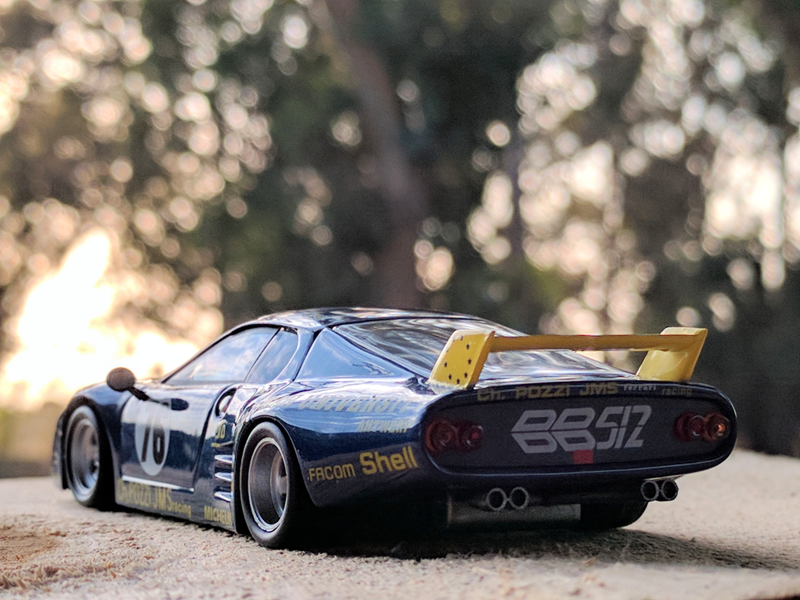 Sweet merciful... few cars have better tail than this.